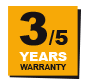 LUXCOMB 3 year warranty