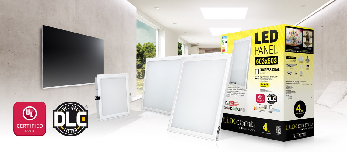 LED PANEL GW6 - UL and DLC certified Luxcomb